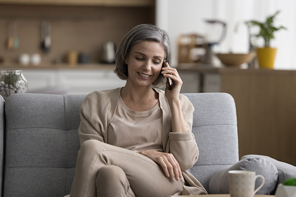 Photo of woman inquiring about health insurance